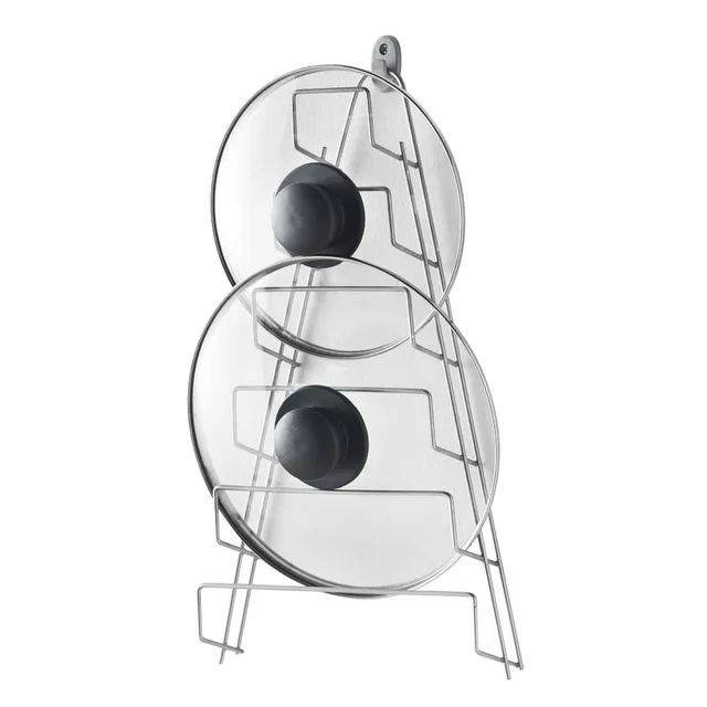 metaltex-mango-porte-couvercles-mural-suspendre-6-places-23-x-7-x-42-cm-gris image 1