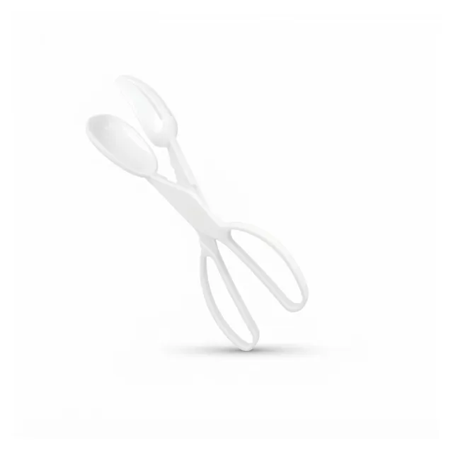 metaltex-pince-et-couverts-salade-primavera-plastique-blanc image 1