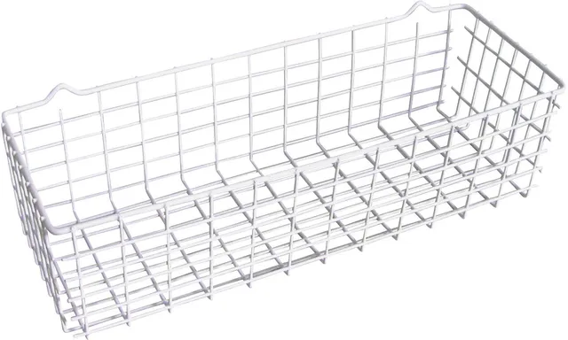 metaltex-pandino-panier-de-rangement-multi-usages-en-m-tal-blanc-33-cm-made-in-i image 1