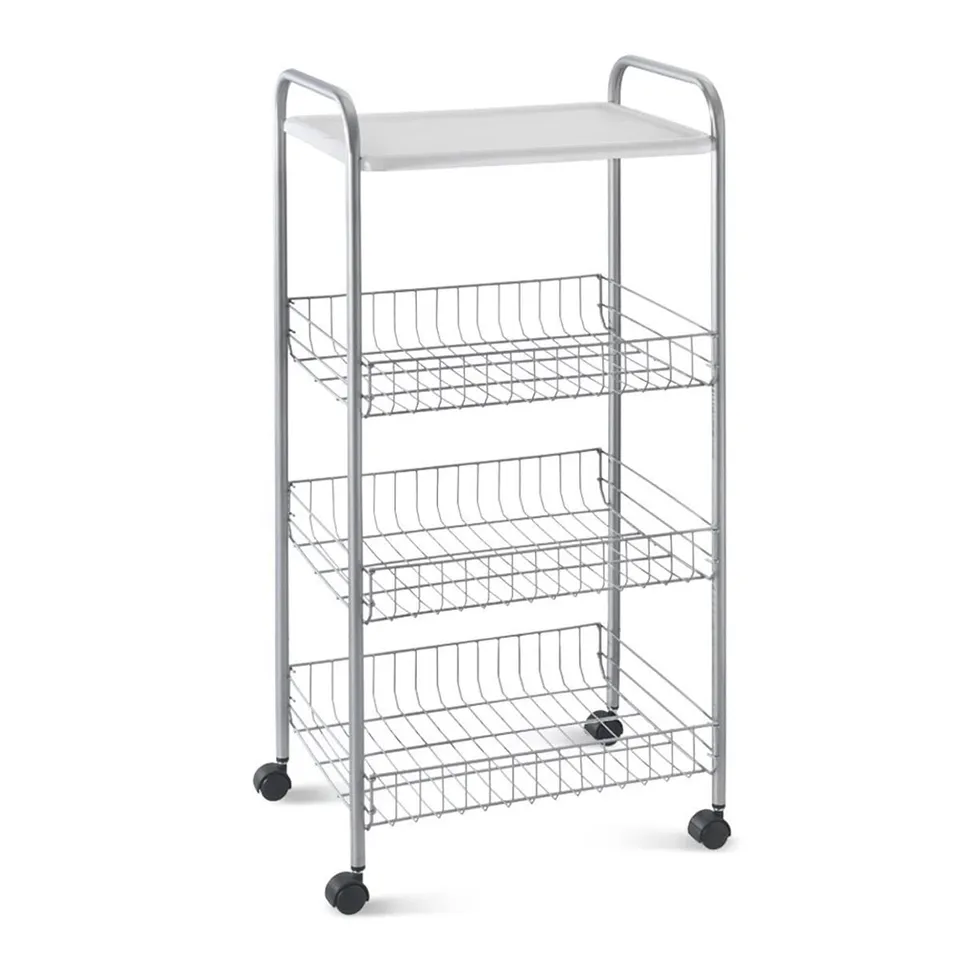 metaltex-343503-resserre-d-montable-3-paniers-atlanta-acier-inoxydable-39x30x84- image 1