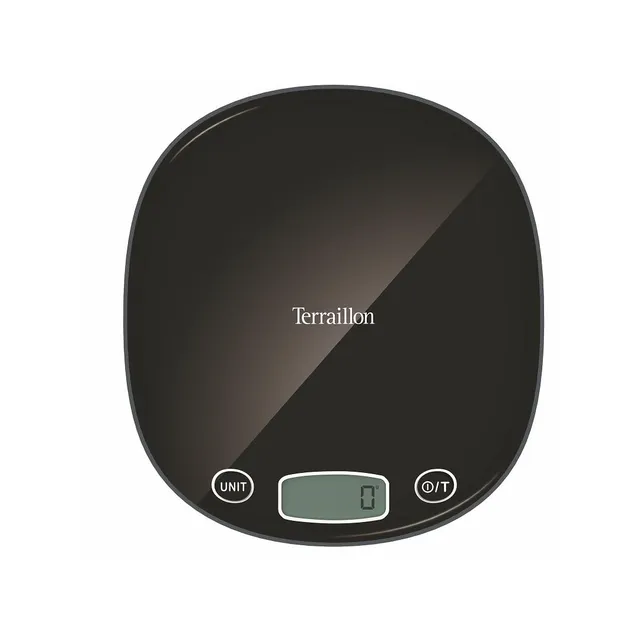 terraillon-macaron-balance-de-cuisine-lectronique-5kg-pr-cision-1g-noir image 1