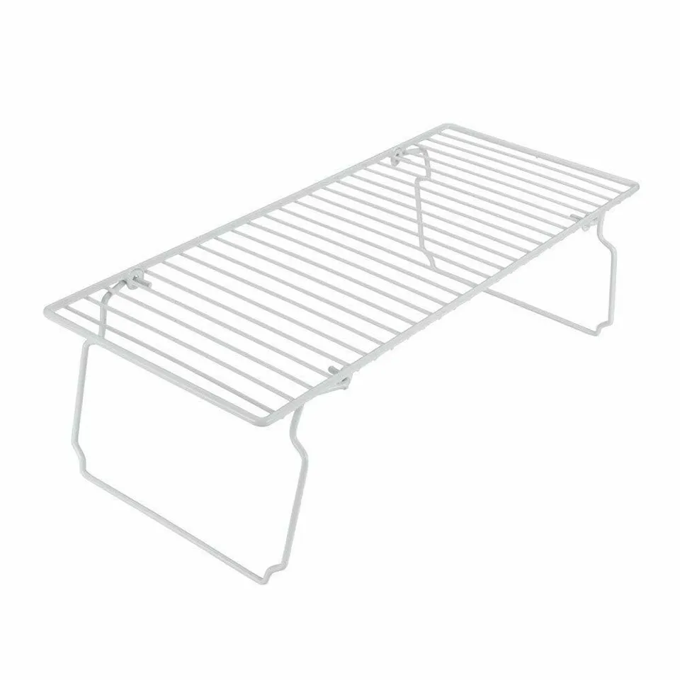metaltex-totem-pont-de-rangement-pliable-47x21x14-cm-blanc image 1