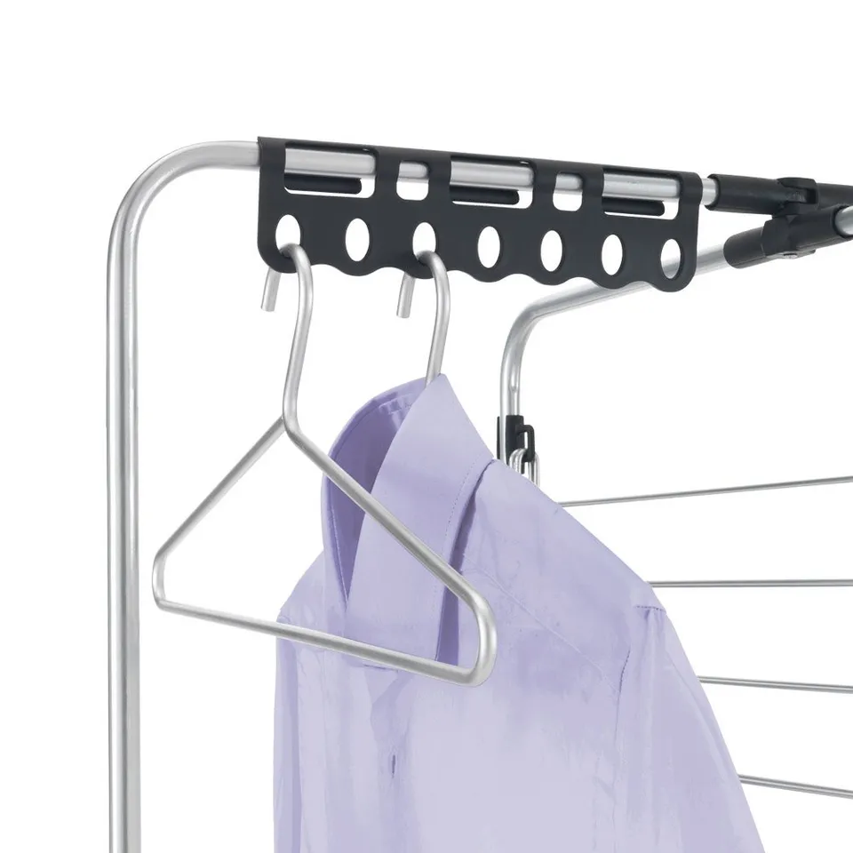 porte-cintres-metaltex-pour-s-che-linge-blanc-jusqu-7-cintres image 1