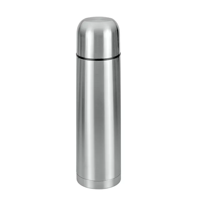 metaltex-cosmos-bouteille-isotherme-1l-inox-bross-avec-gobelet image 1
