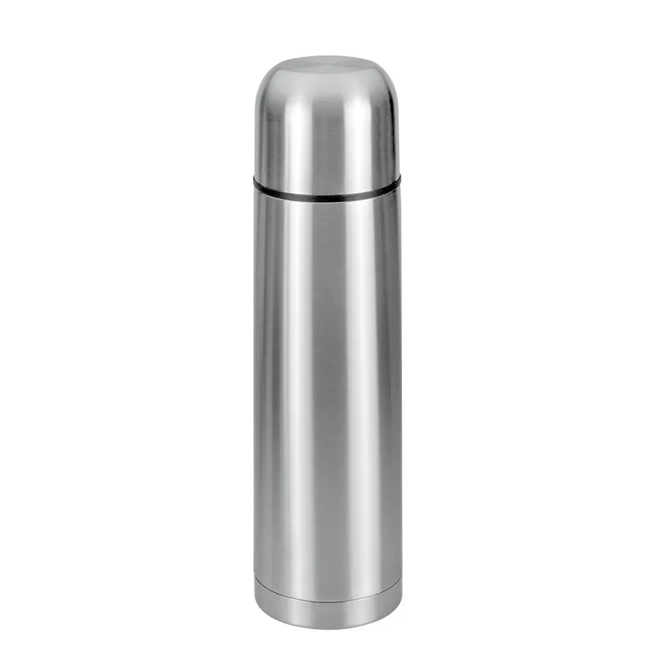 metaltex-cosmos-bouteille-isotherme-1l-inox-bross-avec-gobelet image 1