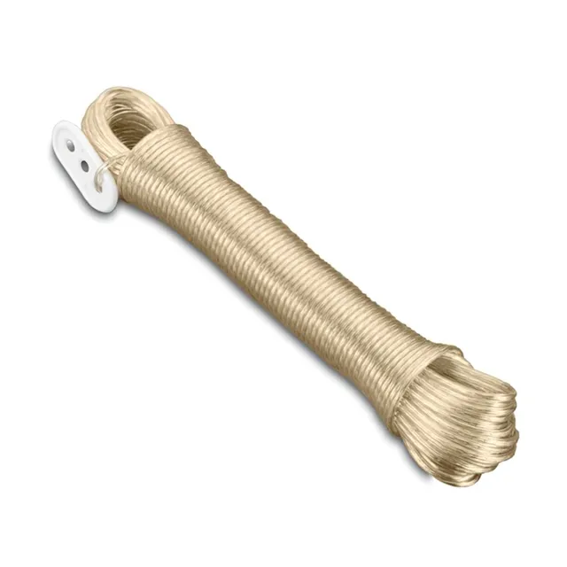 metaltex-corde-linge-tendeur-acier-20-m-tres-avec-poulie-coloris-al-atoire image 1