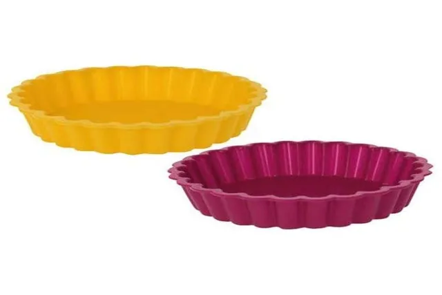 metaltex-2-moules-tartelettes-en-silicone-diam-tre-10-5-cm-lot-de-2-lave-vaissel image 1