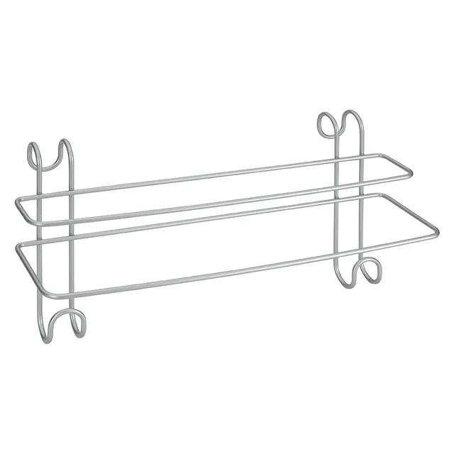 metaltex-radius-porte-serviettes-double-avec-2-crochets-pour-chauffe-serviettes- image 1
