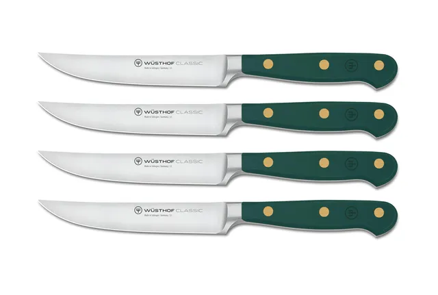 w-sthof-classic-set-de-couteaux-steak-4-pi-ces-12-cm-fresh-rosemary-vert image 1