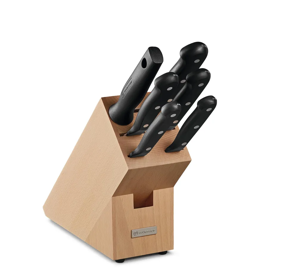 w-sthof-gourmet-bloc-de-couteaux-1095070601-avec-5-lames-et-aiguisoir image 1