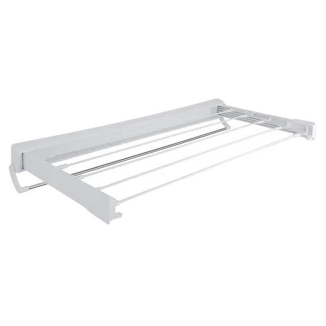 metaltex-rapallo-s-choir-linge-mural-t-lescopique-3-5-m-blanc-avec-barre-porte-s image 1