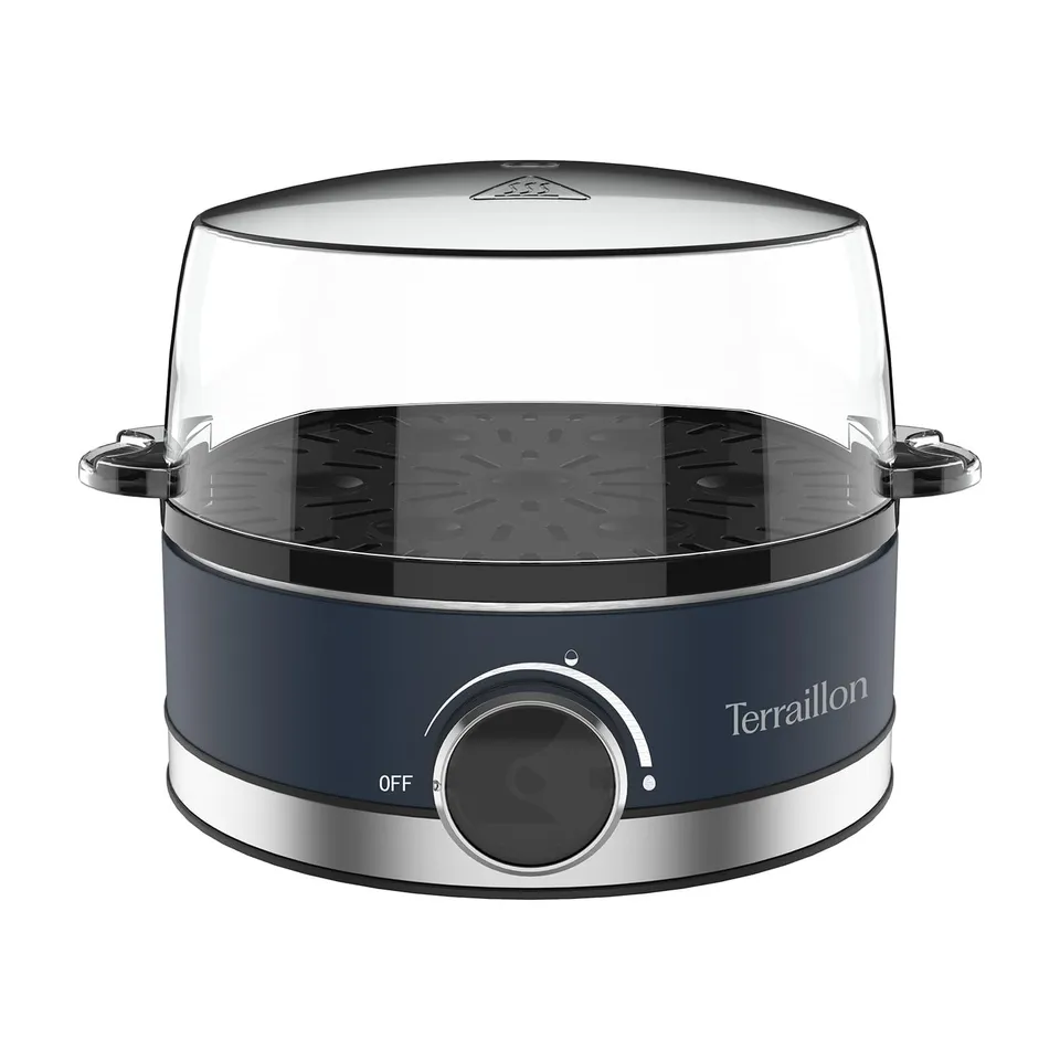 terraillon-new-moon-cuiseur-ufs-lectrique-7-ufs-410w-minuteur-int-gr-bleu image 1