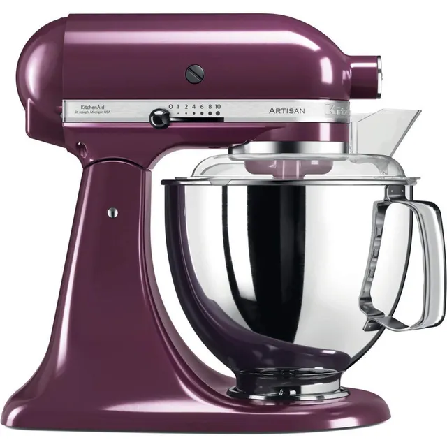 kitchenaid-artisan-robot-p-tissier-5ksm175pseby-coloris-baies-de-sureau image 1