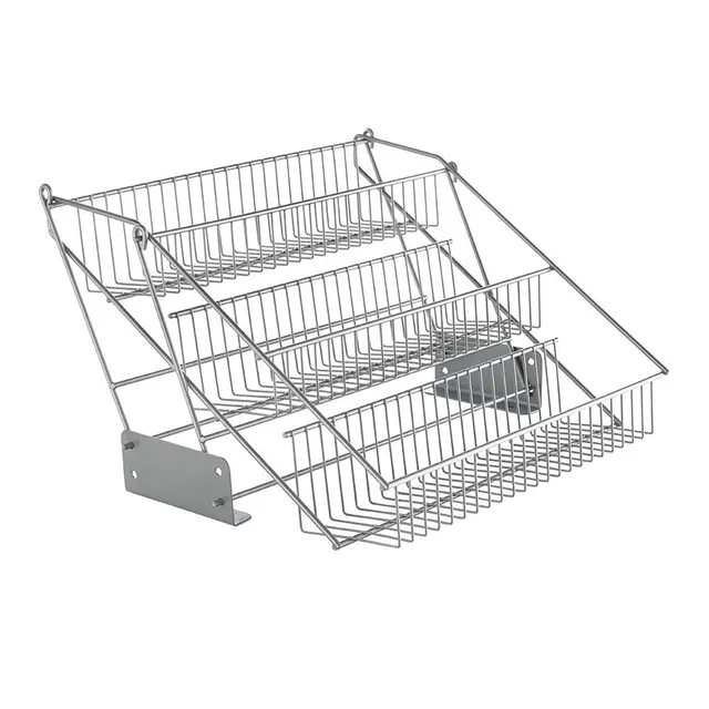 metaltex-up-down-tag-re-pices-rabattable-3-niveaux-organiseur-de-placard-avec-sy image 1