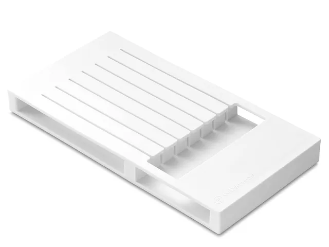 w-sthof-porte-couteaux-de-tiroir-plastique-blanc-pour-7-couteaux-43-x-22-2-x-4-4 image 1