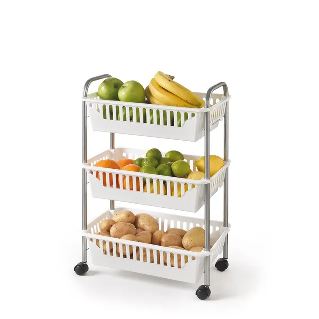 metaltex-oslo-desserte-3-tages-en-m-tal-et-plastique-blanc-dimensions-41-x-26-x- image 1