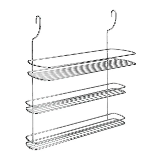 metaltex-lonardo-tag-re-pices-suspendue-en-acier-chrom-3-tages-35x13x41-cm image 1