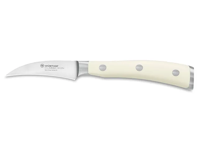 w-sthof-classic-ikon-couteau-l-gumes-7-cm-en-bec-d-oiseau-manche-cr-me image 1