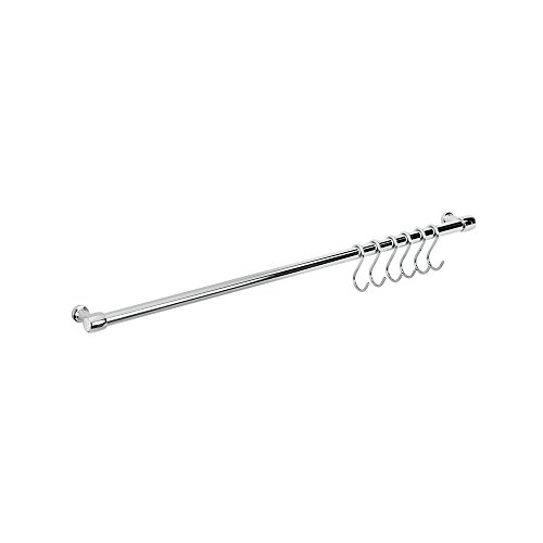 metaltex-tringle-murale-78cm-avec-6-crochets-lonardo image 8