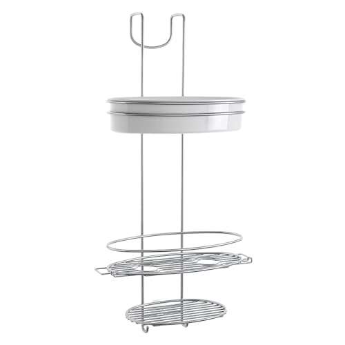 metaltex-orbit-valet-de-douche-3-niveaux-acier-inoxydable-argent image 6