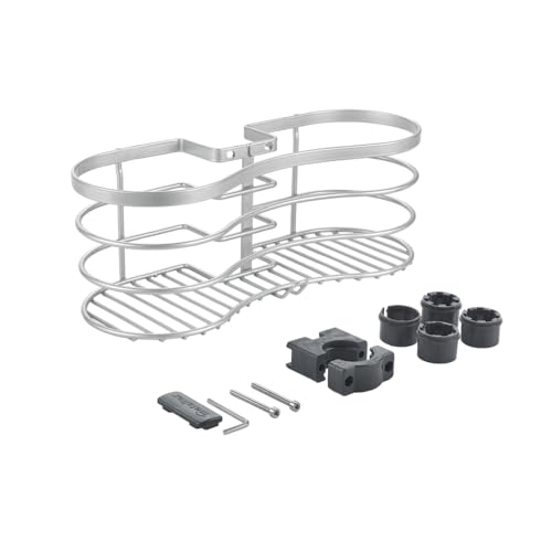 metaltex-porte-accessoires-de-douche-sans-per-age-inox-polytherm-silver image 4