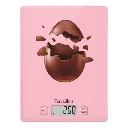 terraillon-first-chocolat-egg-balance-de-cuisine-3-kg-plateau-verre image 5