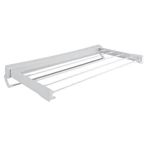 metaltex-rapallo-s-choir-linge-mural-t-lescopique-3-5-m-blanc-avec-barre-porte-s image 3