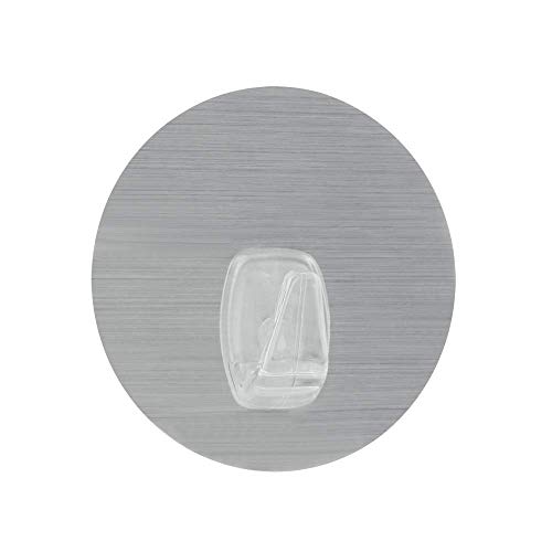 metaltex-294802-crochet-statique-u-fix-sans-colle-ni-vis-argent-8-5-cm image 2