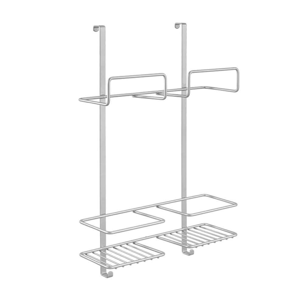 metaltex-broomy-crochet-de-porte-pour-balais-et-accessoires-m-nagers-acier-inoxy image 1