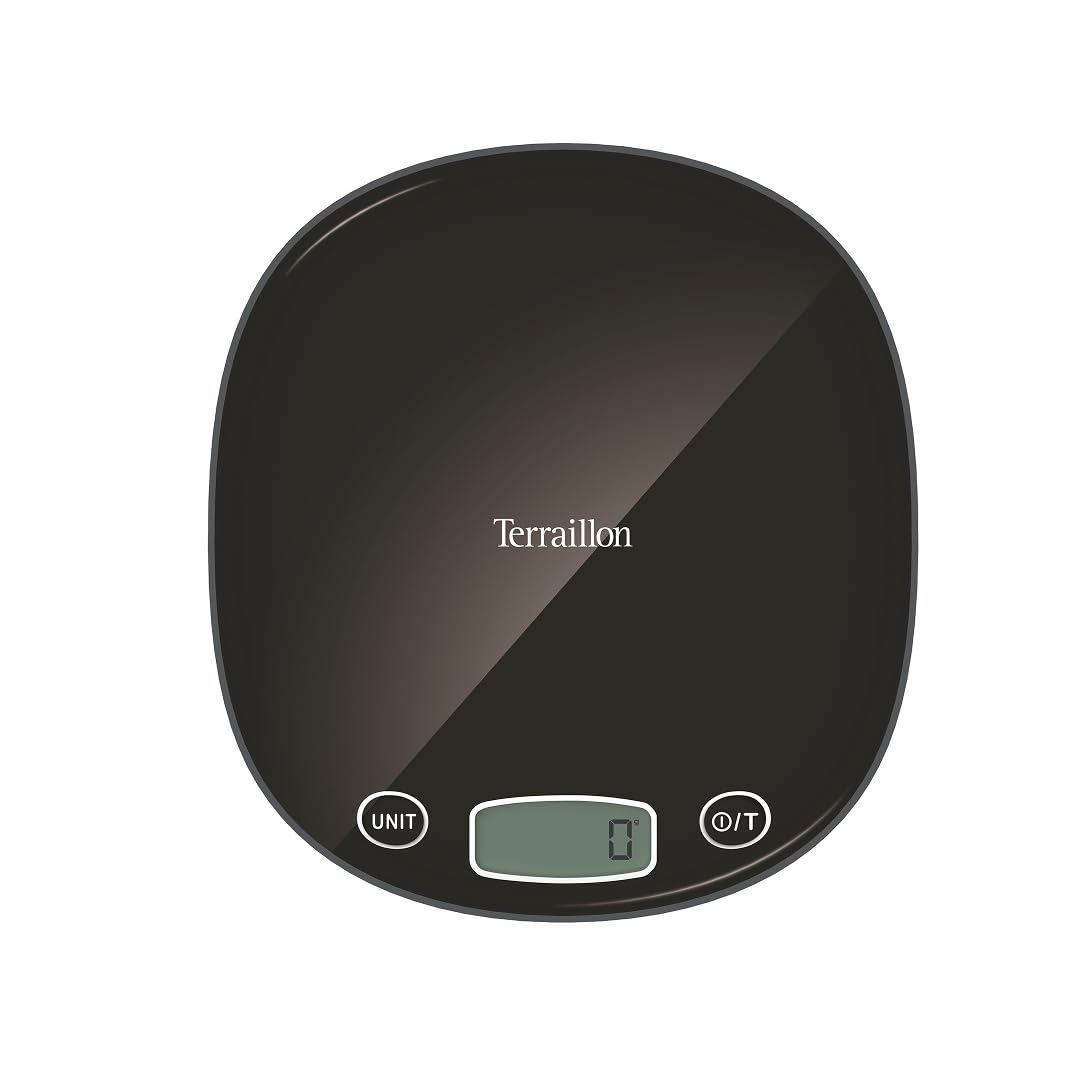 terraillon-macaron-balance-de-cuisine-lectronique-5kg-pr-cision-1g-noir image 1