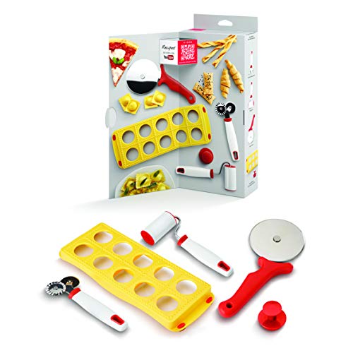 metaltex-set-pour-pasta-pizzas-roulette-rouleau-moule-raviolis-avec-poussoir-4-p image 7