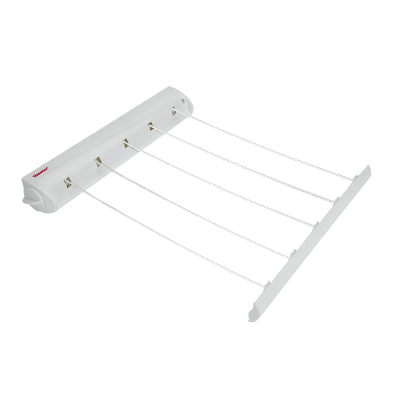 metaltex-portofino-s-choir-mural-extensible-21-m-5-fils-r-tractables-blanc image 1