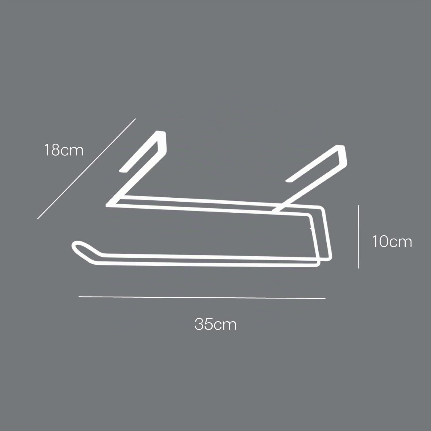 metaltex-easy-roll-porte-essuie-tout-sous-meuble-sans-per-age-cuivre image 4