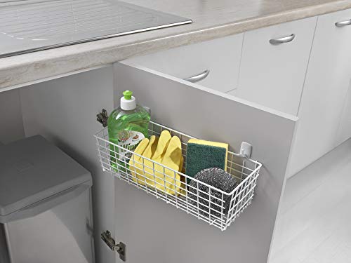 metaltex-pandino-panier-de-rangement-multi-usages-en-m-tal-blanc-33-cm-made-in-i image 8