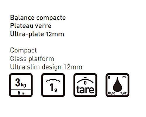 terraillon-balance-de-cuisine-first-gris-3kg image 7