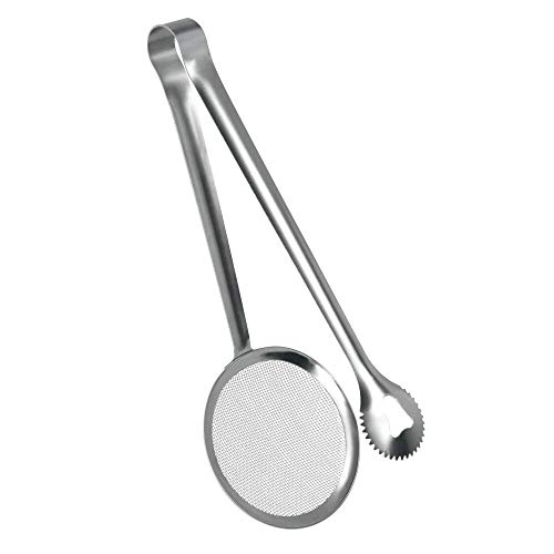 metaltex-pince-frire-3-en-1-inox-28-cm-avec-gouttoir image 5