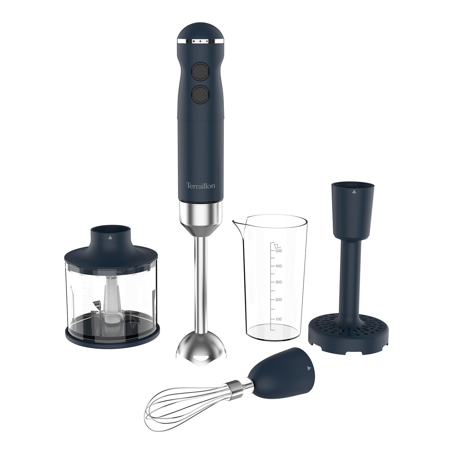 terraillon-new-moon-mixeur-plongeant-1000w-avec-hachoir-600ml-et-presse-pur-e-in image 1