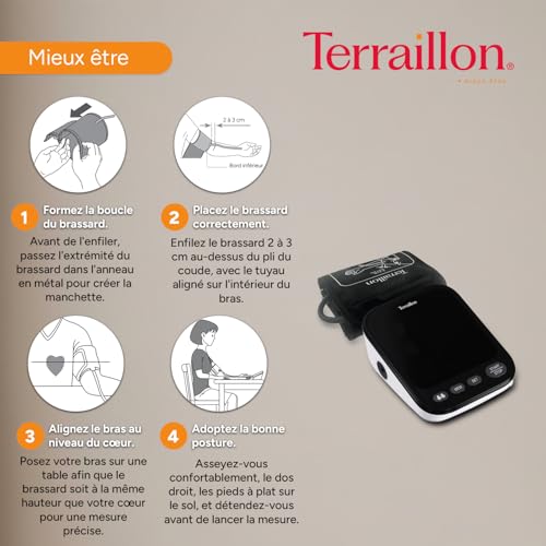 terraillon-tensiom-tre-bras-tensio-bras-tb251-classe-iia-grand-cran-led-brassard image 8