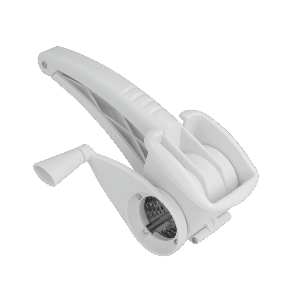 metaltex-vicky-r-pe-fromage-rotative-manuelle-moulin-fromage-l-gumes-noix-blanc image 1