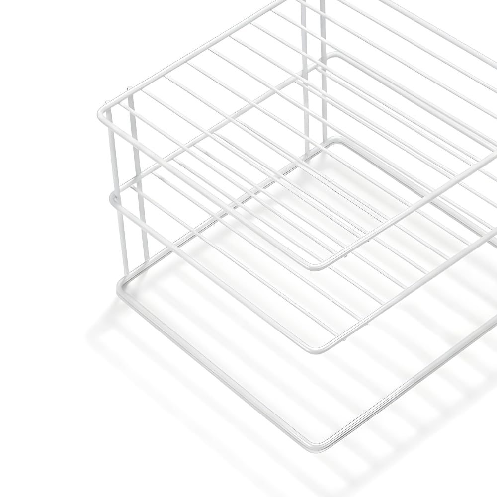 metaltex-silos-tag-re-d-angle-porte-assiettes-2-niveaux-blanc image 2