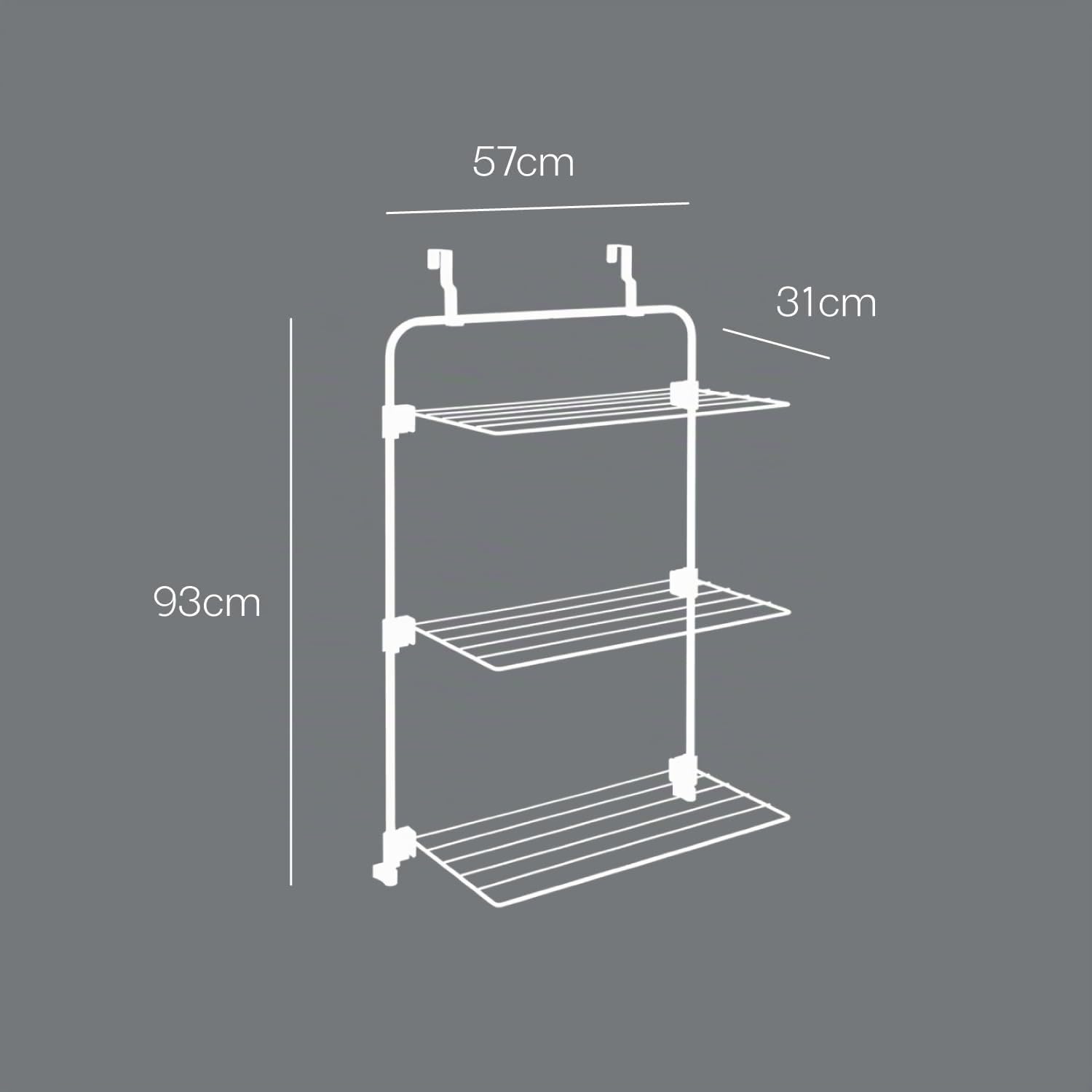 metaltex-s-choir-linge-gale-over-the-door-avec-rev-tement-epotherm-gris-31-x-57- image 4