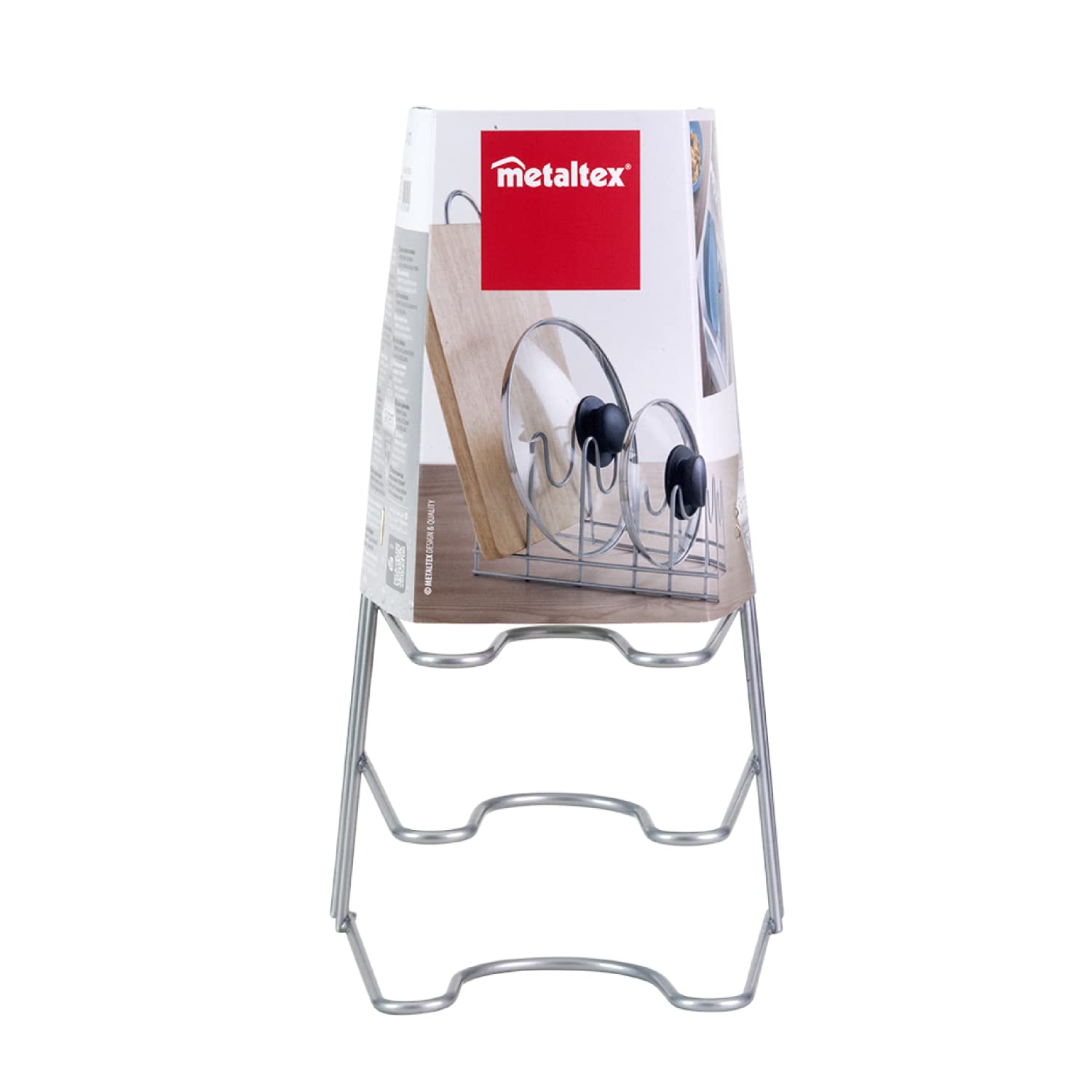 metaltex-porte-couvercles-lido-vertical-polytherm-28-x-16-x-14-cm image 2