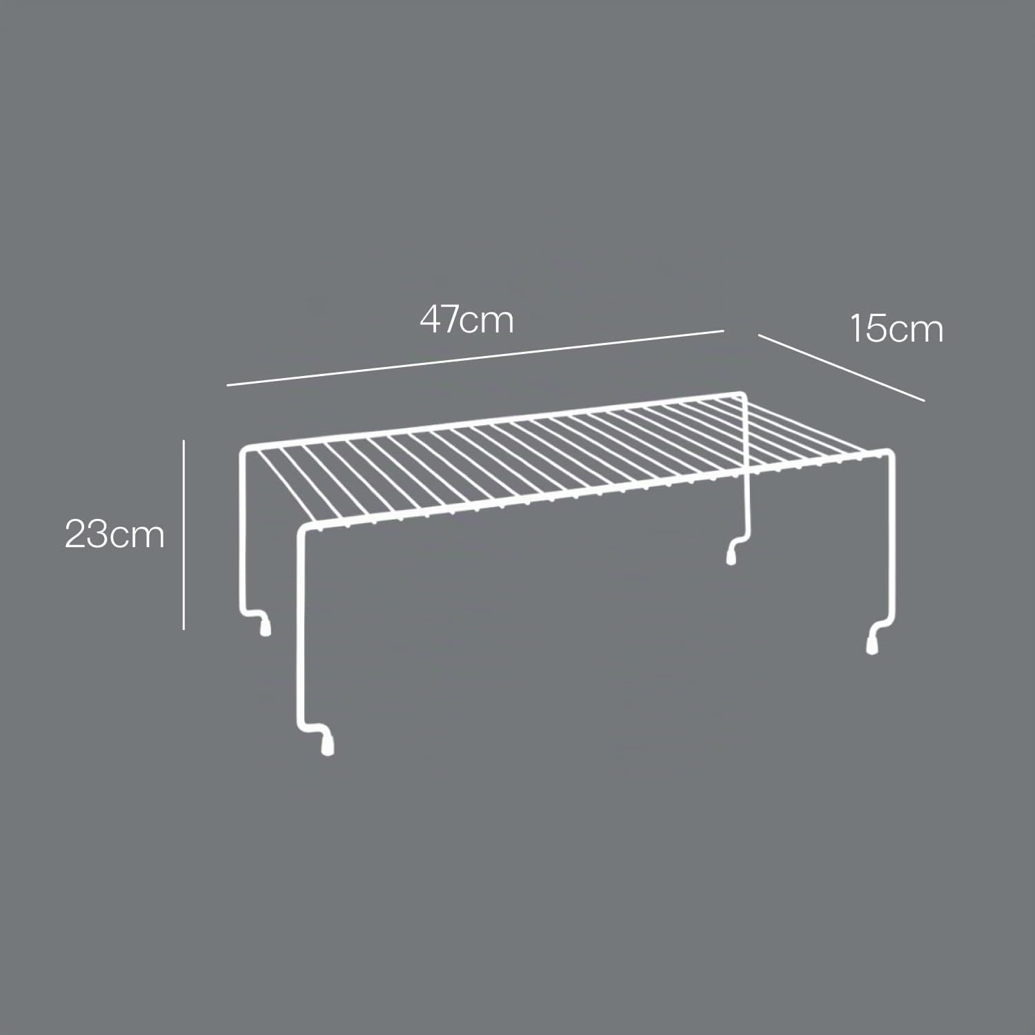 metaltex-brooklyn-pont-de-rangement-empilable-en-m-tal-finition-cuivre image 3