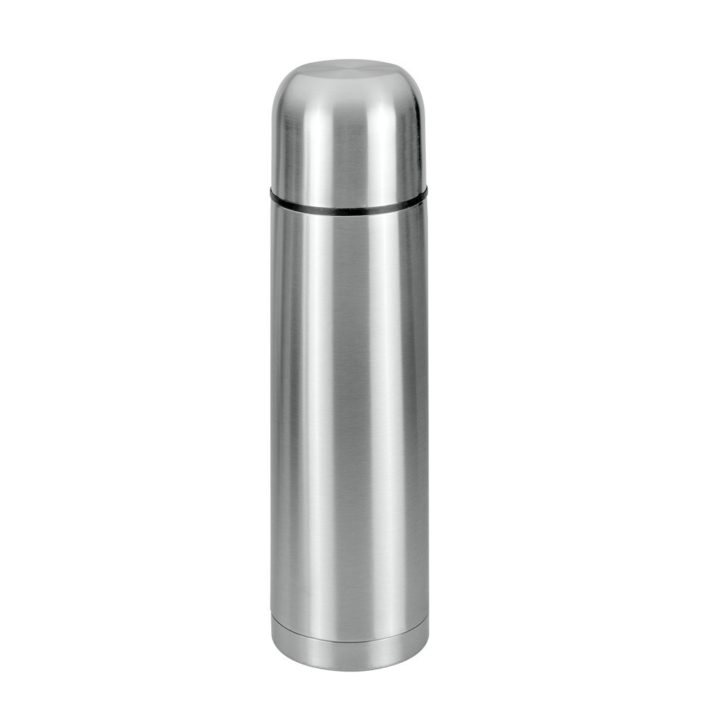 metaltex-cosmos-bouteille-isotherme-1l-inox-bross-avec-gobelet image 1