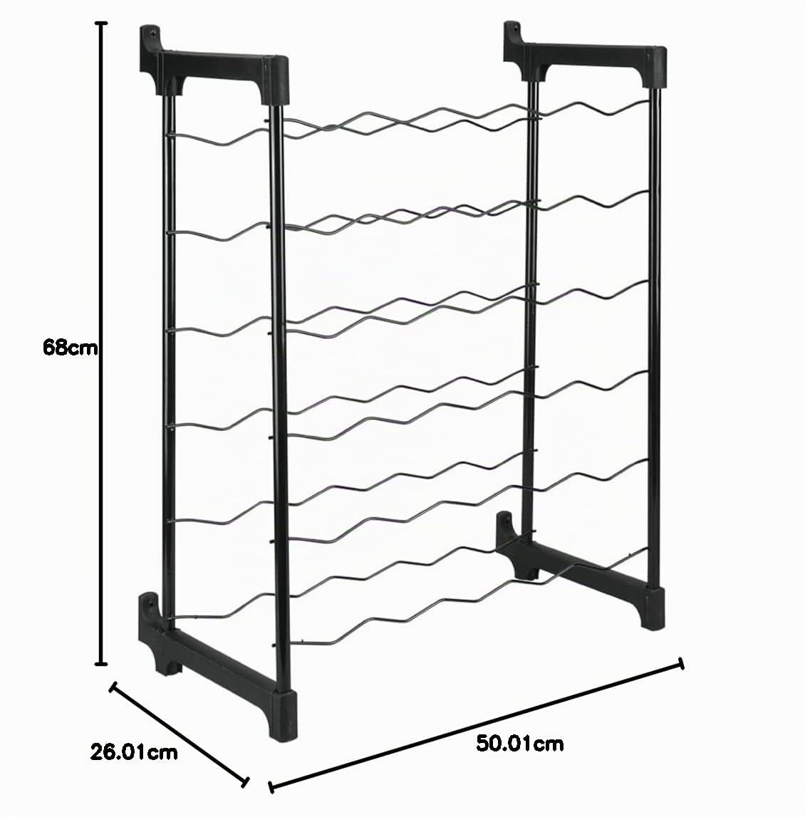metaltex-casier-bouteilles-chianti-30-bouteilles-noir-dimensions-50x27x61-cm-d-m image 5