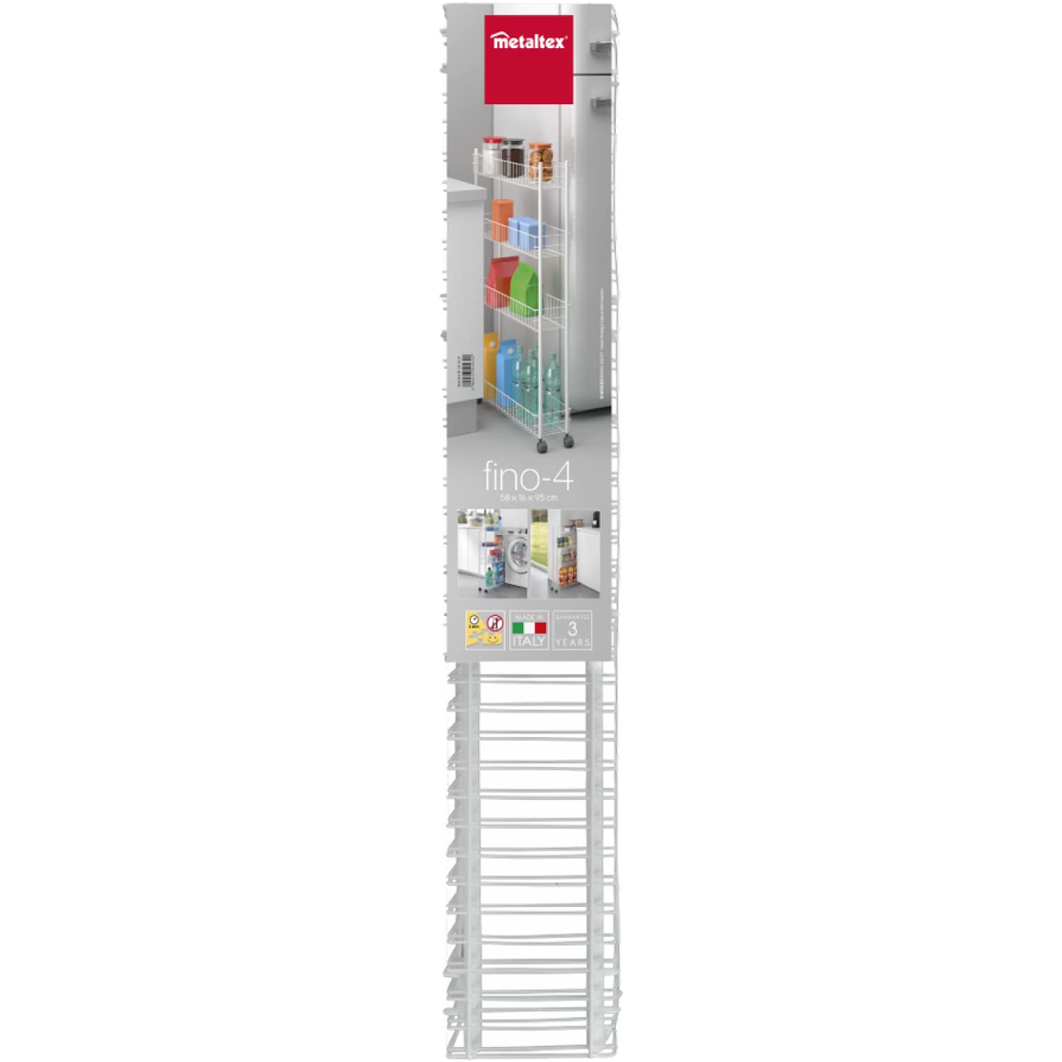 metaltex-fino-resserre-d-montable-extra-fine-4-niveaux-16-cm-blanc image 2