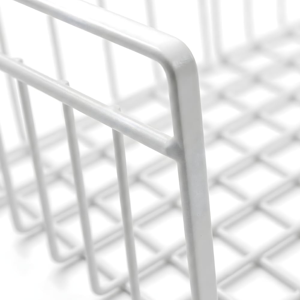 metaltex-babatex-corbeille-suspendre-blanc-panier-de-rangement-m-tal-plastifi-30 image 7