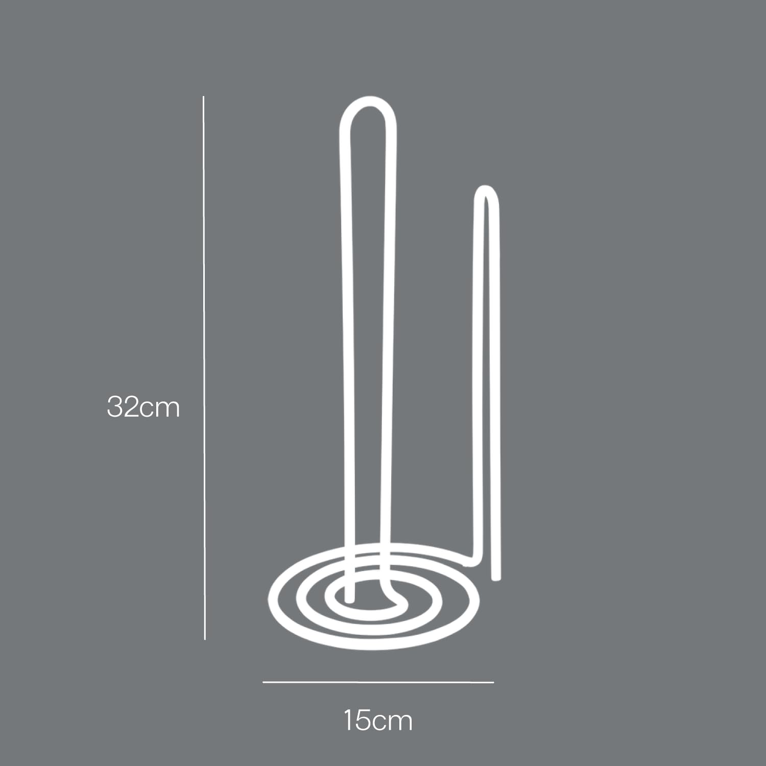 metaltex-myroll-porte-essuie-tout-vertical-avec-finition-cuivre image 5