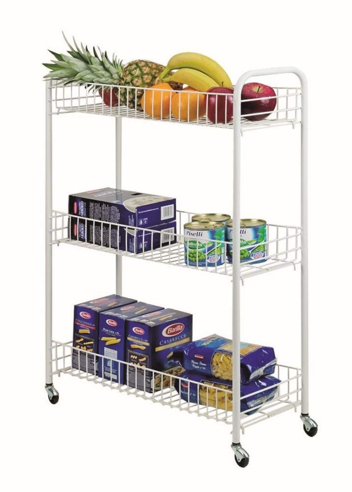 metaltex-slim-341403-chariot-multiusage-3-tiroirs-blanc image 2