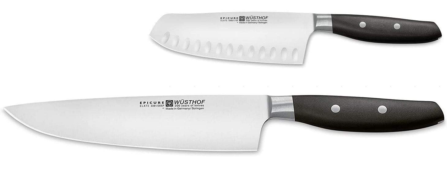 w-sthof-epicure-slate-ensemble-de-2-couteaux-couteau-de-chef-17-cm-et-couteau-d- image 1
